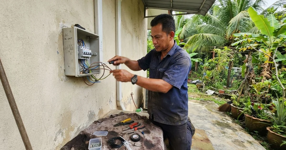 Best aircon & electrical wiring installation in Johor Bahru