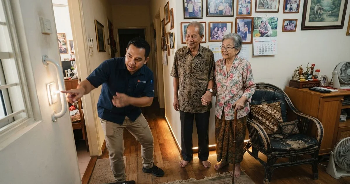Electrical safety checks for an aging parent's home