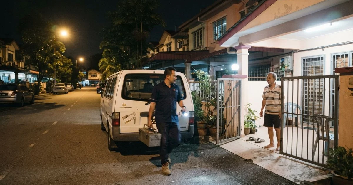 Emergency electrician call-out fees in Malaysia: what changes the price