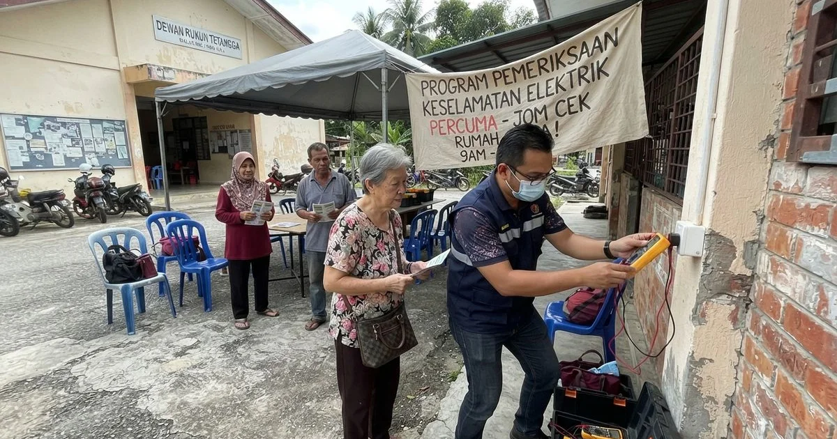 Free and low-cost electrical safety checks in Malaysia
