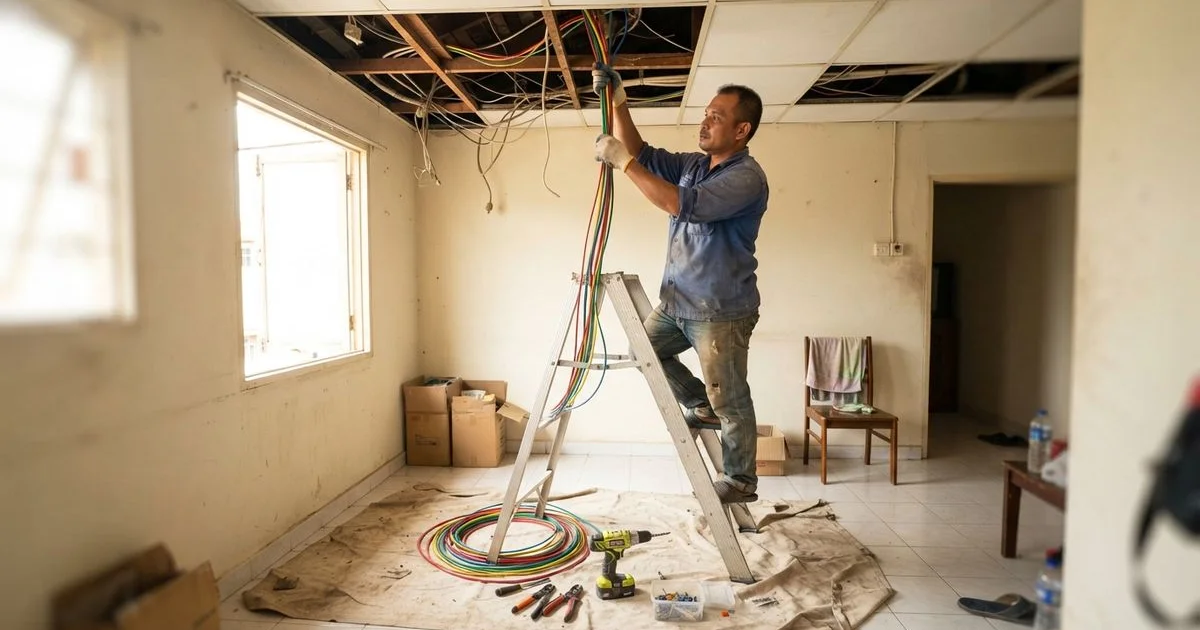 House rewiring in Malaysia: the process from quote to sign-off
