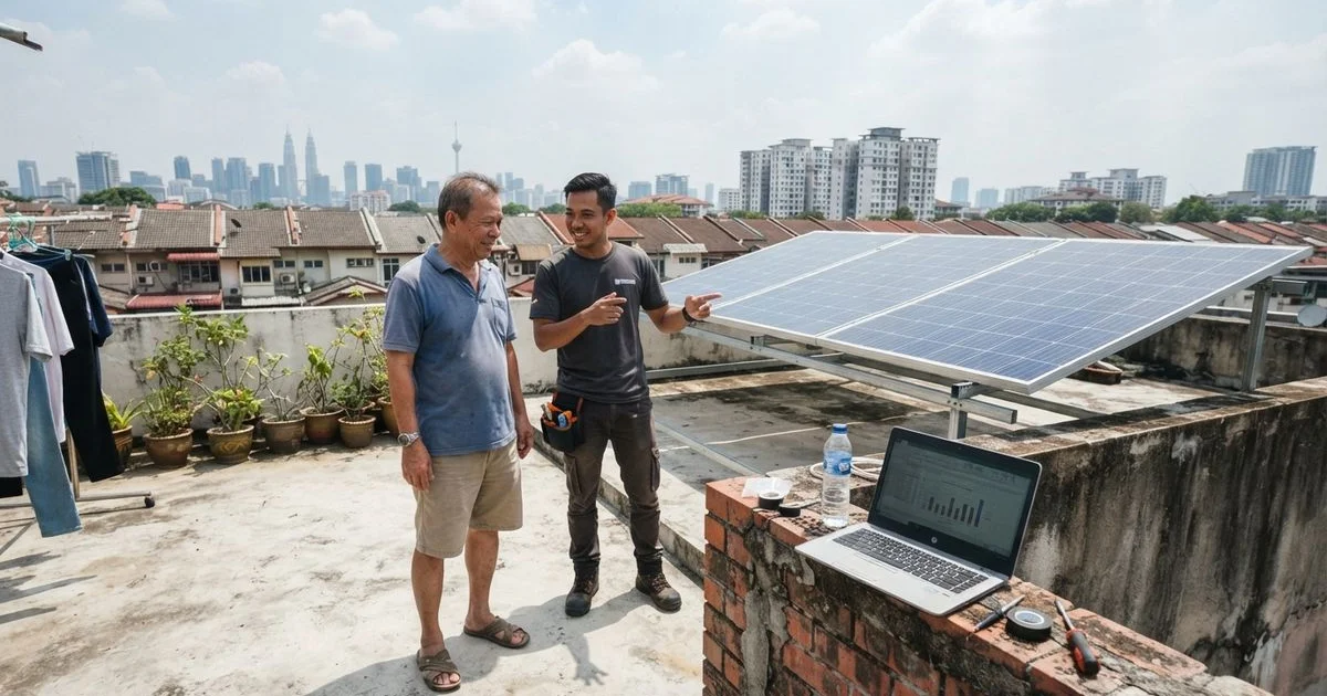 Solar panel installation cost and payback period in Malaysia