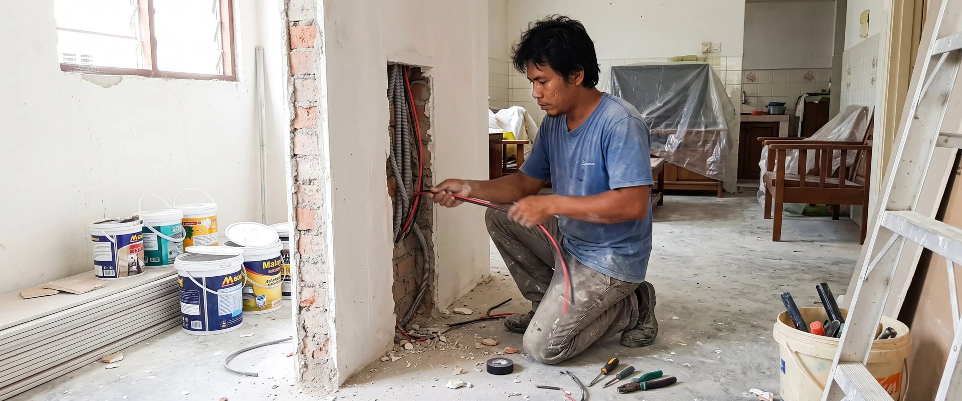Rewiring & Renovation Electrical Work in Malaysia
