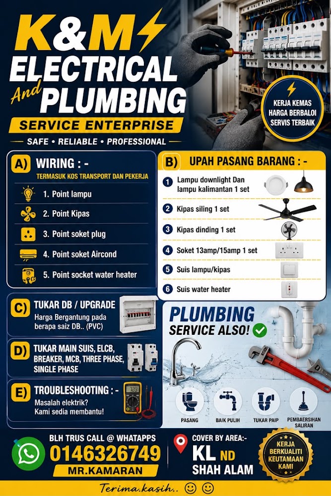 K&M Electrical and Plumbing Service Enterprise
